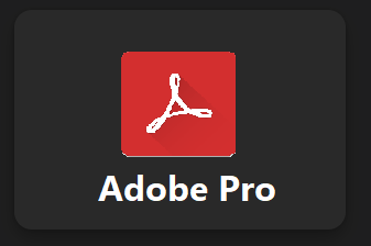 Adobe Pro